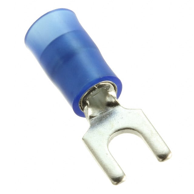 PN14-6F-C CONN SPADE TERM 14-16AWG #6 BLU