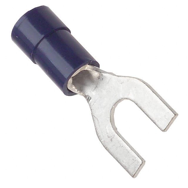 0191440024 CONN SPADE TERM 14-16AWG #8 BLU