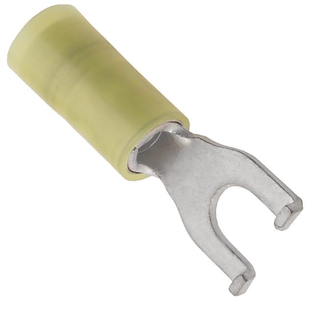 0191270089 CONN SPADE TERM 10-12AWG #10 YEL