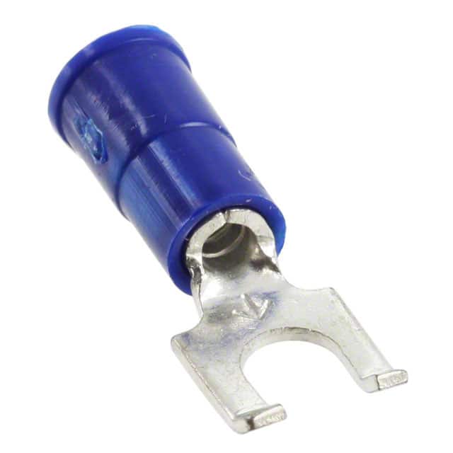 MVU14-8FFBK CONN SPADE TERM 14-16AWG #8 BLU