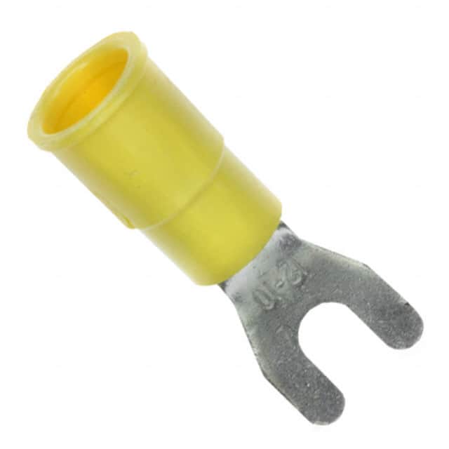 MVU10-6FK CONN SPADE TERM 10-12AWG #6 YEL
