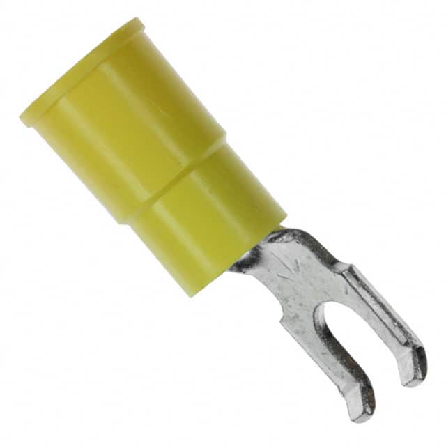 MVU10-8FFBK CONN SPADE TERM 10-12AWG #8 YEL