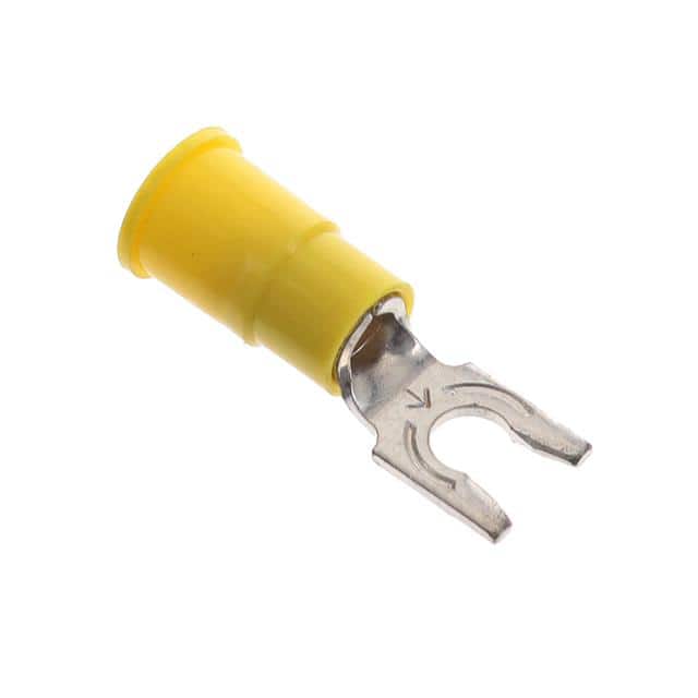 MVU10-8FLK CONN SPADE TERM 10-12AWG #8 YEL