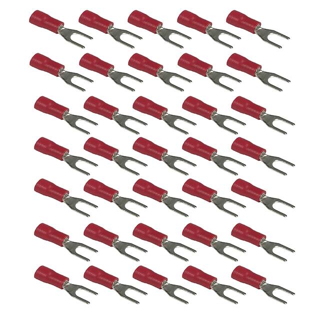 SVS1.25-3.5-100 FORK TERMINALS, PVC INSULATED, 1