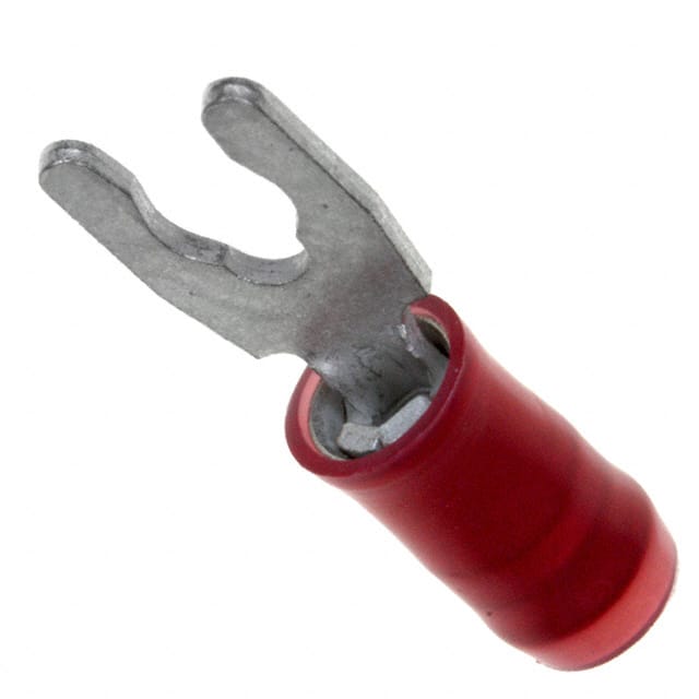 52929 CONN SPADE TERM 16-22AWG #6 RED