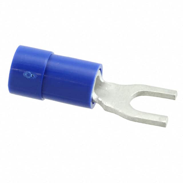 0191440015 CONN SPADE TERM 14-16AWG #6 BLU