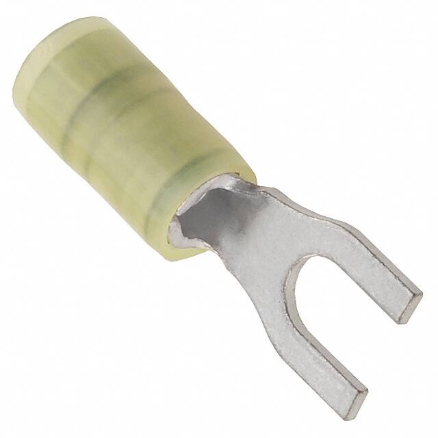 0191980050 CONN SPADE TERM 10-12AWG #10 YEL
