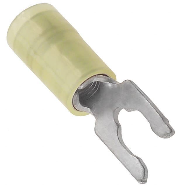 0191150048 CONN SPADE TERM 10-12AWG #10 YEL