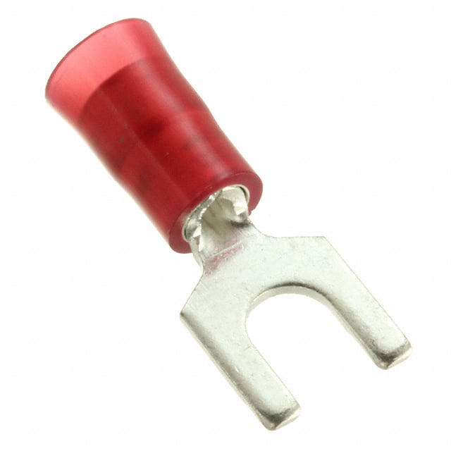 PN18-8F-M CONN SPADE TERM 18-22AWG #8 RED