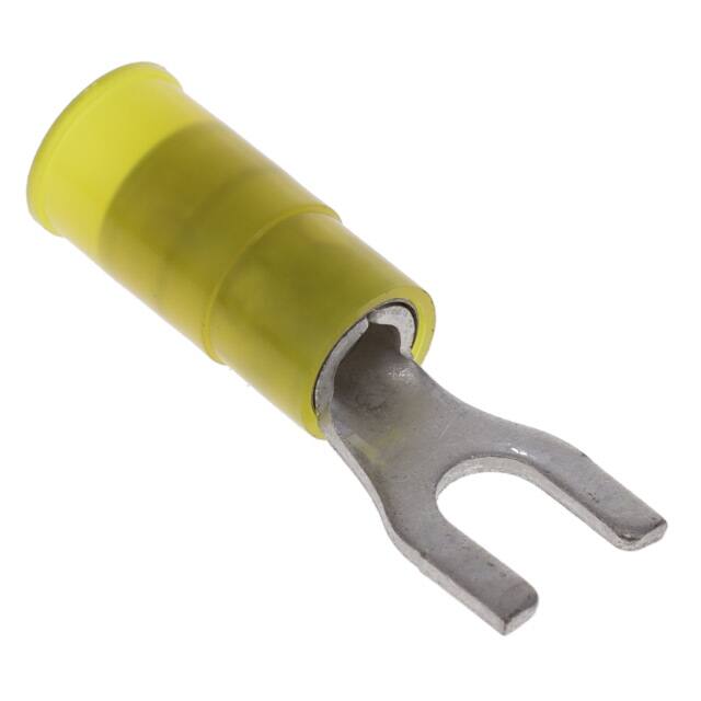 0191960068 CONN SPADE TERM 10-12AWG #10 YEL