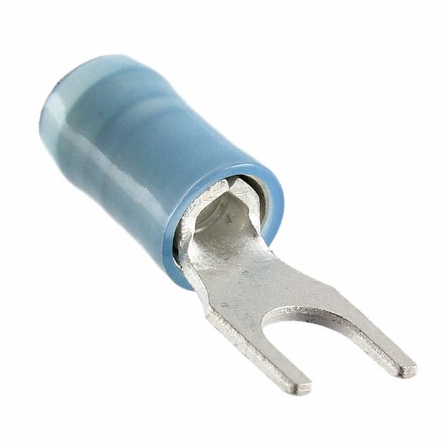 130531 CONN SPADE TERM 14-16AWG #8 BLU