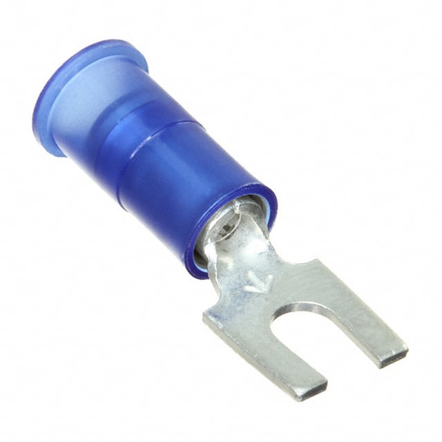 BS-32-6-NB CONN SPADE TERM 14-16AWG #6 BLU