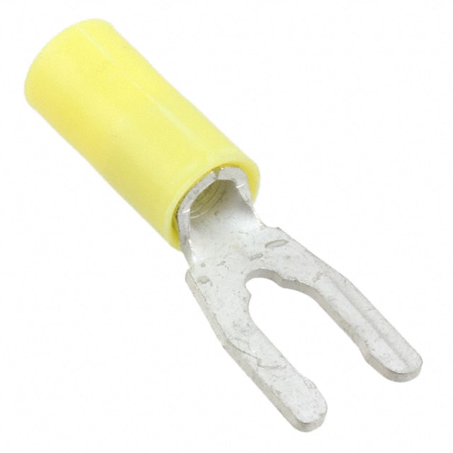 52475-1 CONN SPADE TERM 10-12AWG #10 YEL