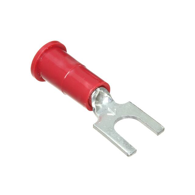 BFV18-8Q CONN SPADE 18-22AWG #8 RED 1=1PC
