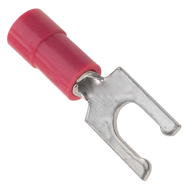 0190990003 CONN SPADE TERM 18-22AWG #8 RED