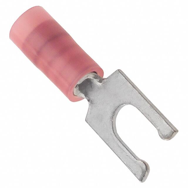 0191150003 CONN SPADE TERM 18-22AWG #8 RED