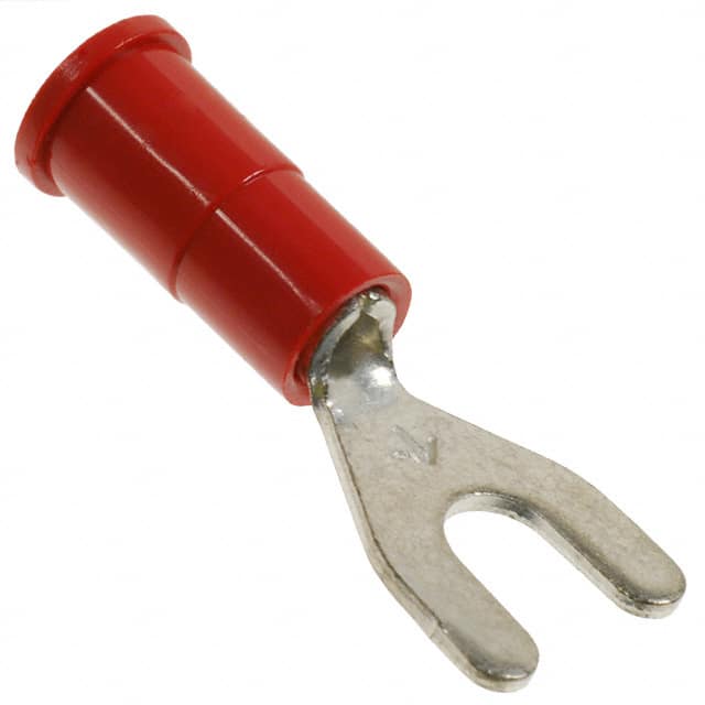 94769 CONN SPADE TERM 18-22AWG #6 RED