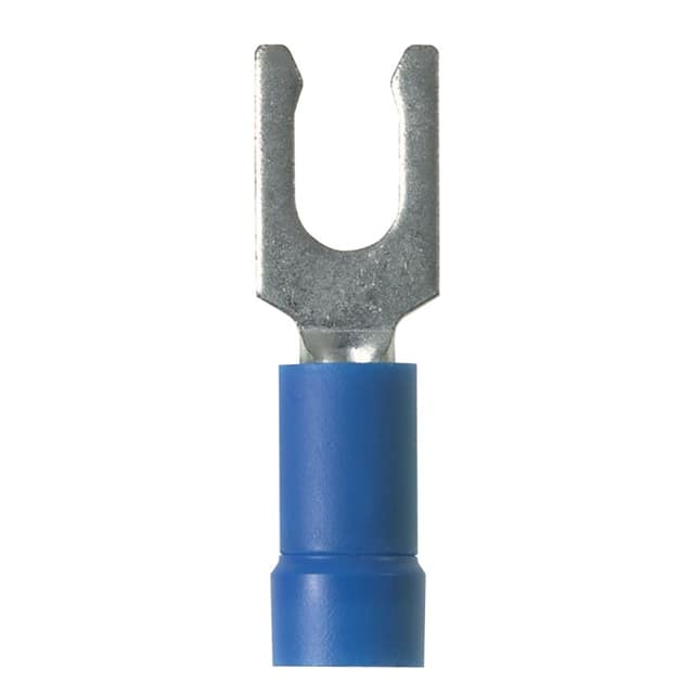 PV14-8LF-E CONN SPADE TERM 14-16AWG #8 BLU