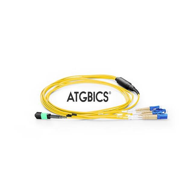 BOC-8MPOF-4LCOS2-2M FIBER OPTIC CBL TO LC SGL 2M