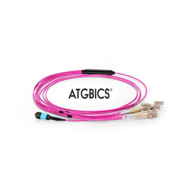 BOC-12MPOF-6LCOM4-1M FIBER OPTIC CBL TO LC MULT 1M