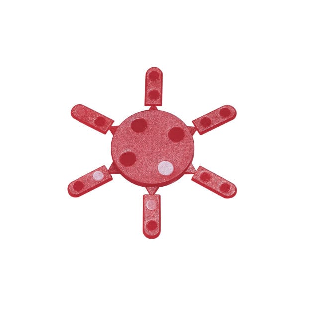 ESDK2 TERM BLK KEYING STAR, RED