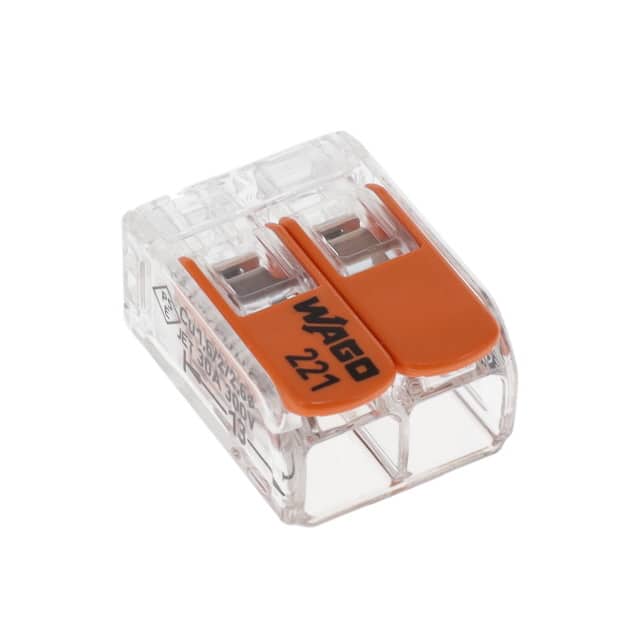 221-612/VE00-1000 SPLICE LEVER 10AWG 2POS