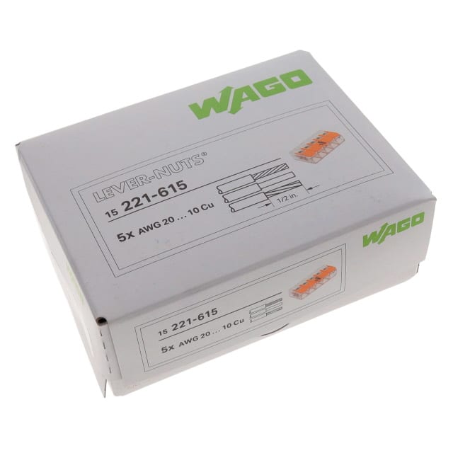 221-615/K194-4045 SPLICE LEVER 10-20AWG 5POS 15PC