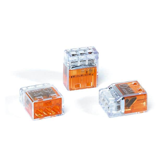 148-90037 WIRE CONN PUSH 3PORT ORN
