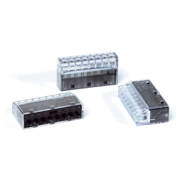 148-90041 WIRE CONN PUSH 8PORT BK