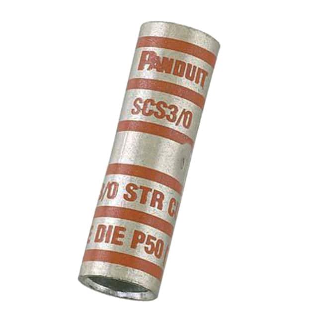 SCS8-L CONN SPLICE 8 AWG CRIMP PAN-LUG
