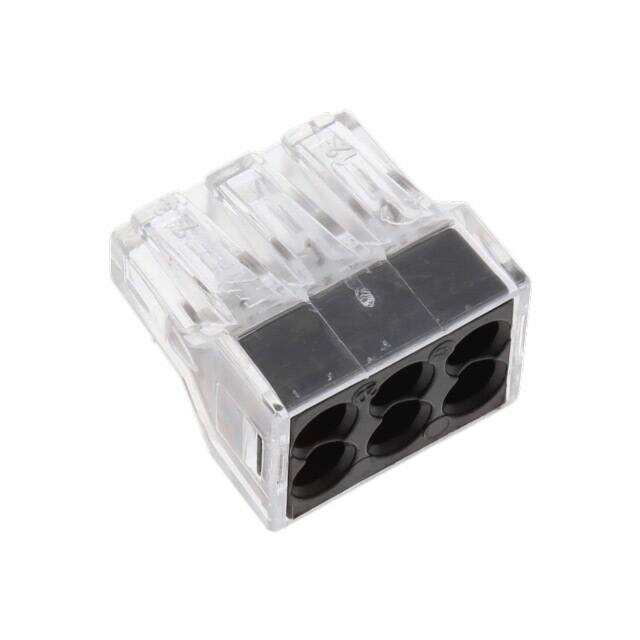 773-166/VE00-500 6-CONDUCTOR, BLACK - BULK