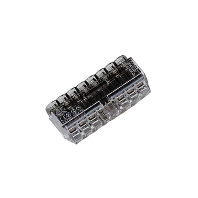 148-90053 WIRE CONN PUSH 8PORT BK
