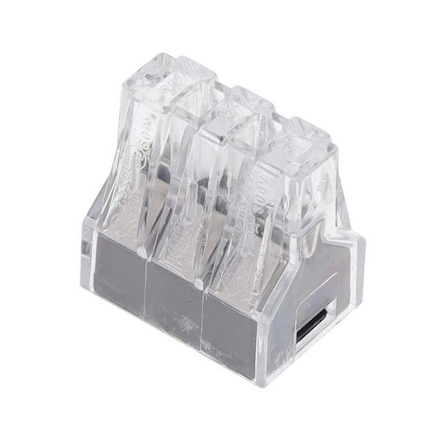 773-166/K194-4045 6-CONDUCTOR, BLACK - 50 PC BOX