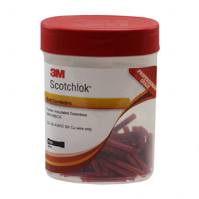 MN18BCX-BOTTLE CONN SPLICE 18-22AWG CRIMP 100PC