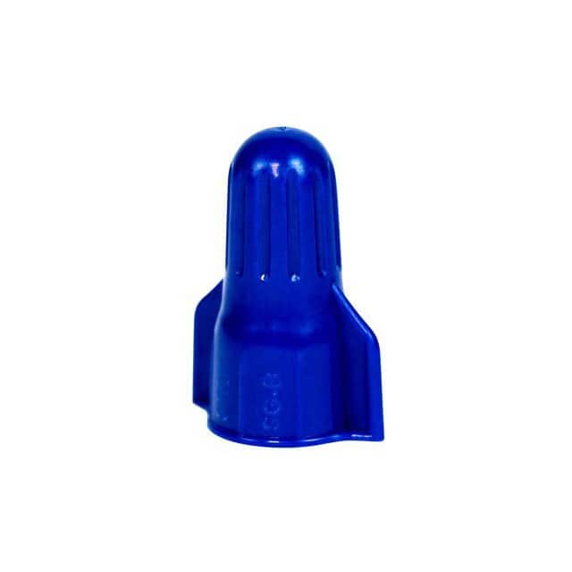 SG-B BAG CONN WIRE CAP BLUE TWIST ON WING