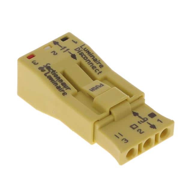 873-903/K194-4045 PUSHWIRE SPLICE 3POS YELLOW 20PC