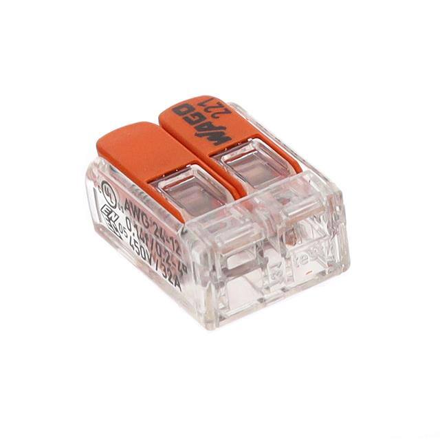 221-412/K194-4045/000-100 SPLICE LEVER 24-12AWG 2POS 550PC