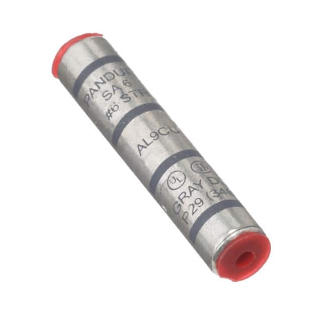 SA6-X CONN SPLICE 6 AWG CRIMP PAN-LUG