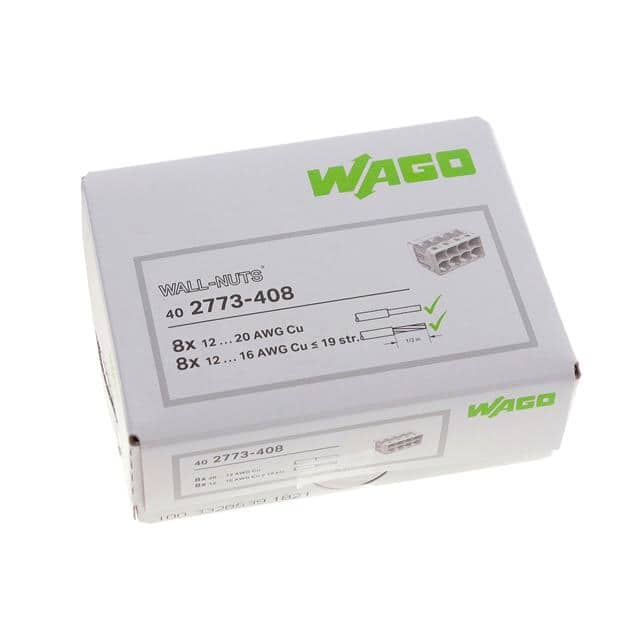 2773-408/K000-0002 CONN SPLICE 20-12AWG 8COND 40PCS