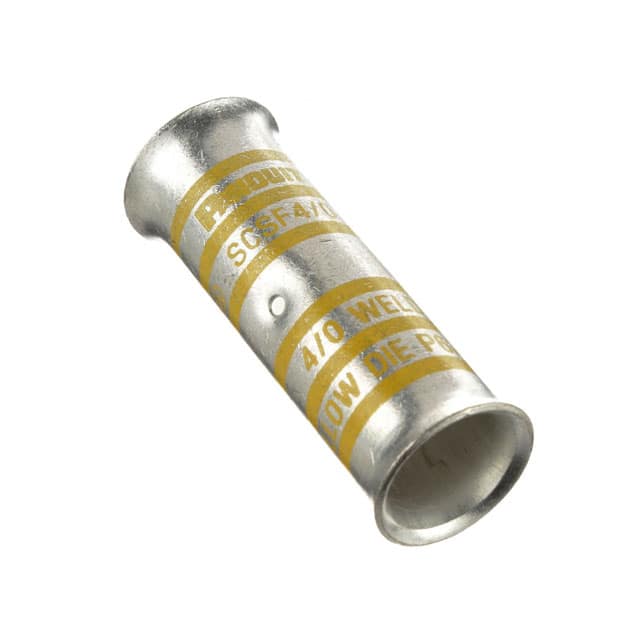 SCSF4/0-X CONN BUTT SPLICE 4/0 AWG CRIMP