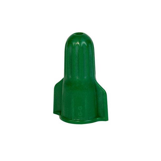 SG-G BAG CONN WIRE CAP GRN TWIST ON WING