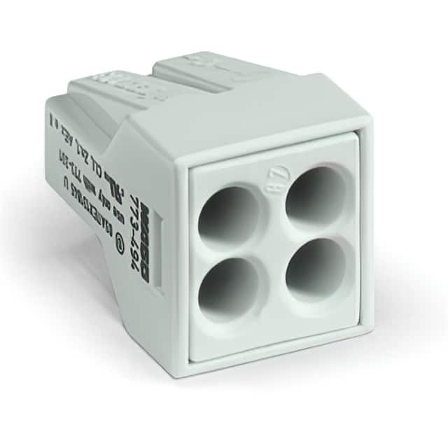 773-494 PUSH WIRE CONNECTOR; 4-CONDUCTOR