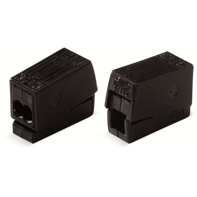 224-114 PUSHWIRE INLINE CONNECTOR; BLACK