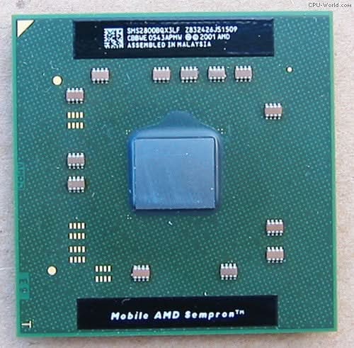 SMS2800BQX3LF The Advanced Micro Devices SMS2800BQX3LF is a Mobile Sempron microprocessor featuring a 1.6GHz clock speed and 256KB of L2 cache. It utilizes a Socket 754 interface.