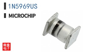 1N5969US The Microchip Technology 1N5969US is a 5W Zener diode with a nominal voltage of 6.2V and a tolerance of ±5%. It is designed for high-reliability applications and comes in a surface mount D-5B package.