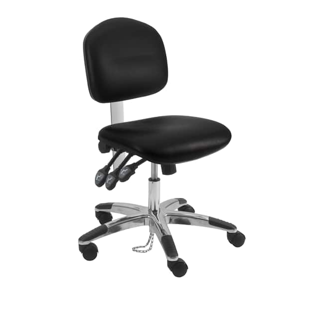 LAS-DV-TLC+BLACK BENCHPRO VINYL ESD CHAIR DESK HE