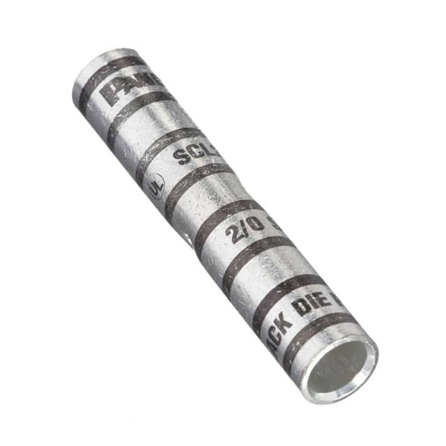 SCL750-6 CONN SPLICE 750MCM CRIMP PAN-LUG