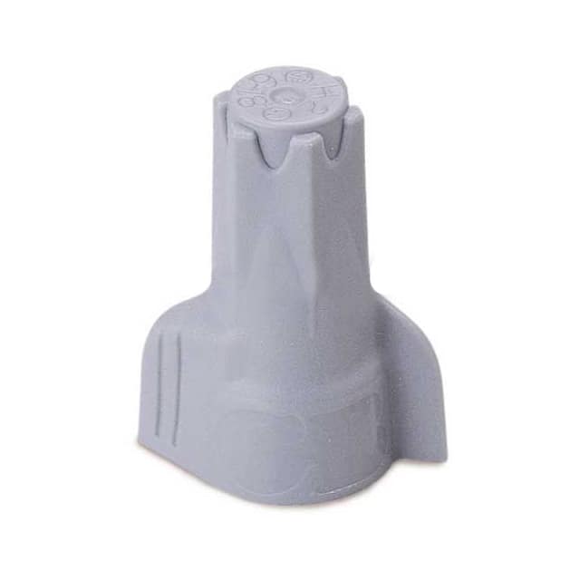 236394 CONN WIRE CAP GRAY TWIST 50/BX