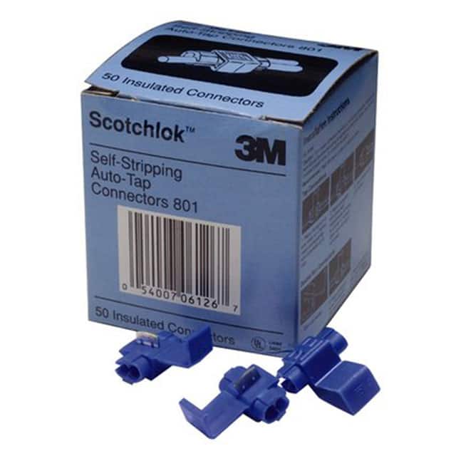 801-BOX CONN INLINE TAP 14-18AWG 50/BOX