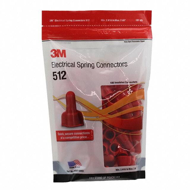 512-POUCH CONN WIRE CAP 8-20AWG TW 1=100PC